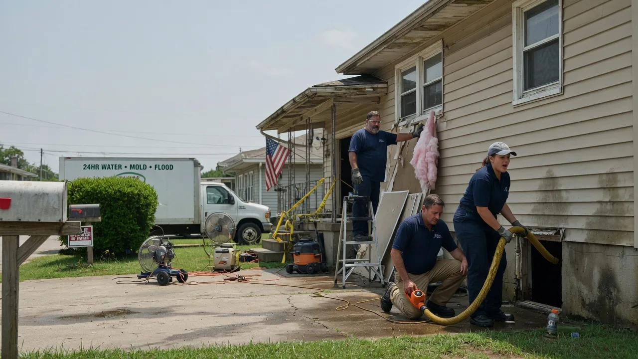 Water Damage Repair in Berthold, ND near me